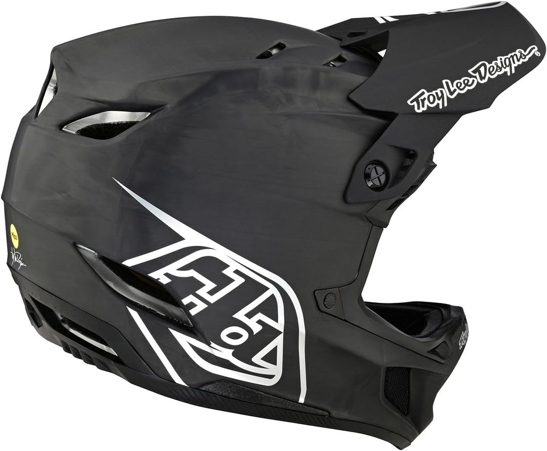 Troy Lee Designs, MTB Helm Unisex Erwachsene XXL Schwarz, XXL Schwarz