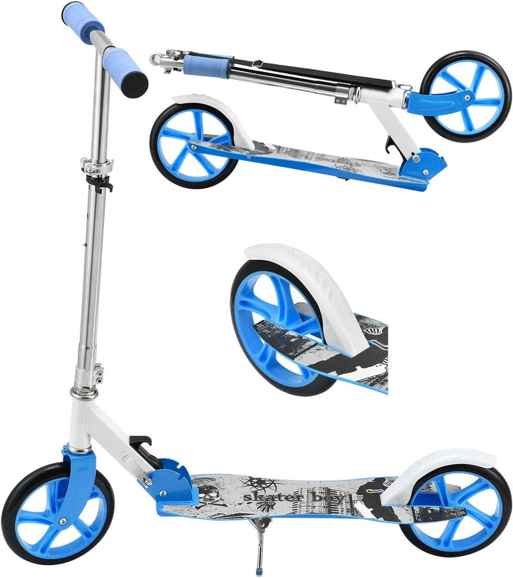 ArtSport Cityroller Scooter mit Big Wheel Räder & Tragegurt - Für Kinder ab 3 Jahren - 4 Designs 88