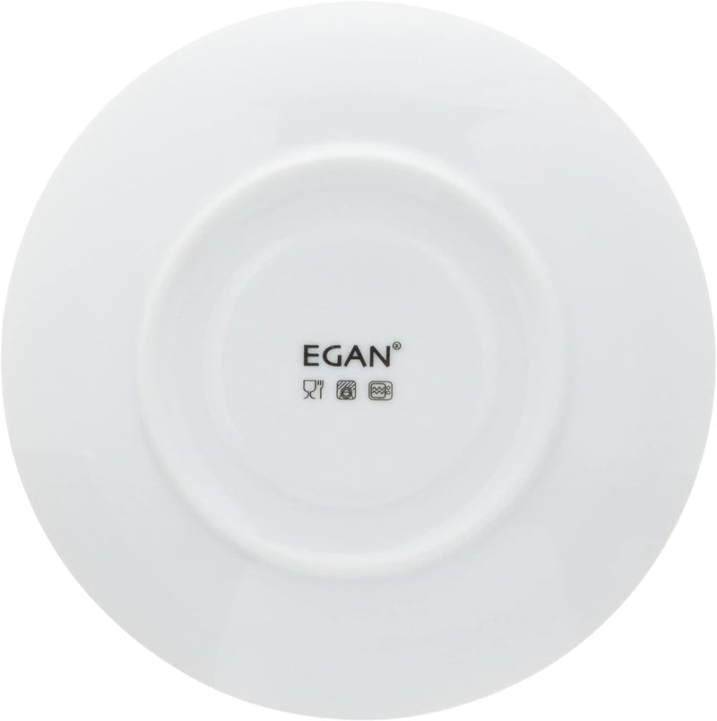 Egan PAF12/1V Cappuccino Tassen-Set, Porzellan, grün/rot, 2 Stück (er Pack), 2