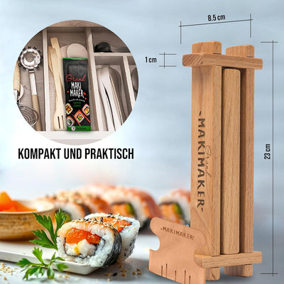iSottcom Sushi Making Kit by Sushi Set geeignet für Profis und Anfänger - Sushi einfach zubereitet m