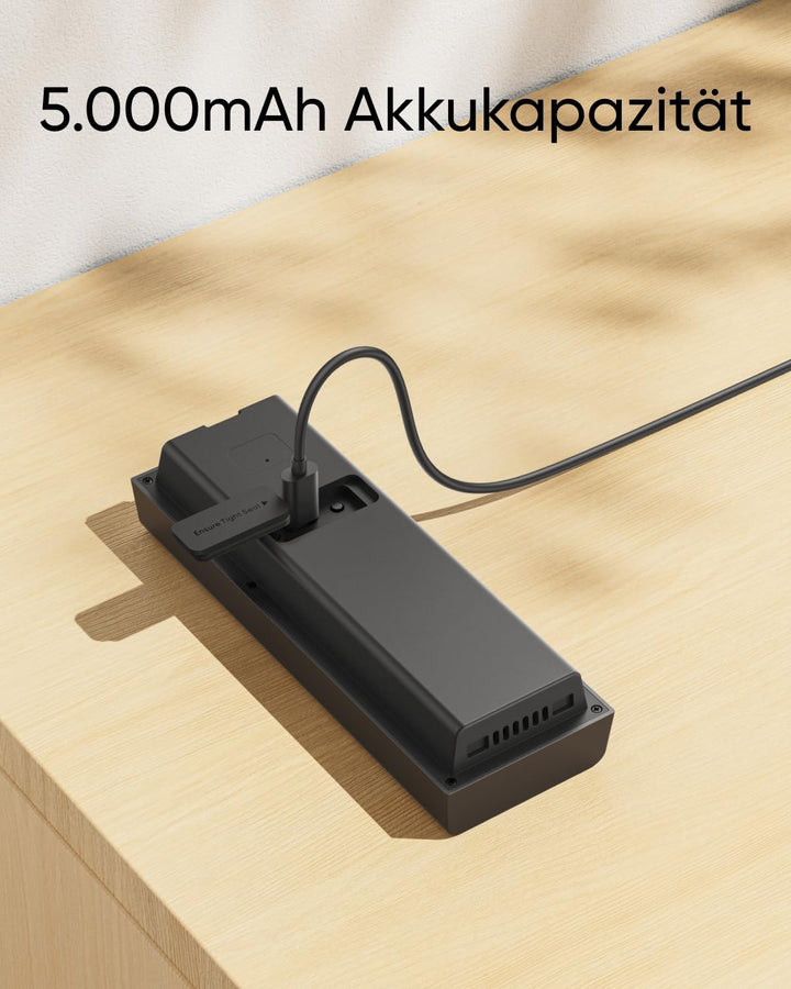 eufy Video Türklingel mit Kamera C30, Akku, 2K FHD, 16:9 Weitwinkel, Nachtsicht, Einfache Installati