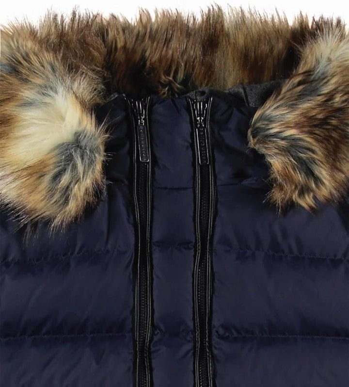 bellybutton Damen M. Kapuze Jacke 46 Blau (Peacoat|blue 3470), 46 Blau (Peacoat|blue 3470)
