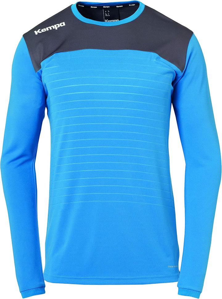 Kempa Unisex Kinder Emotion 2.0 Langarmshirt Kinder Longsleeve, Royal/Marine