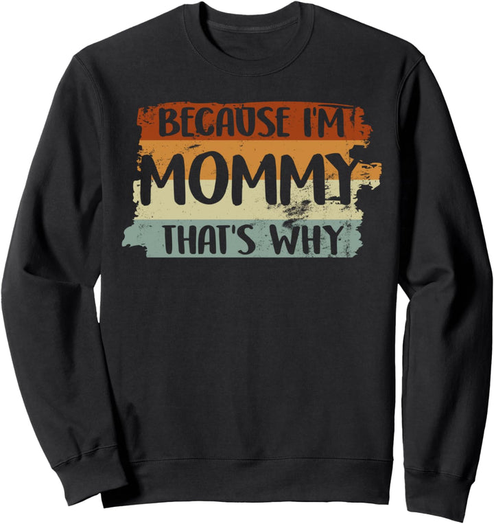 Mamy Personalisiertes Namensshirt Mama Vorname Sweatshirt