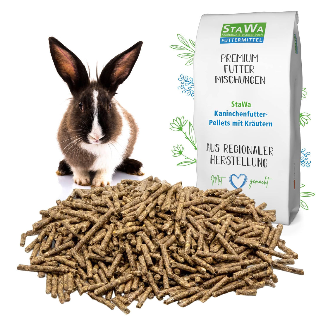 StaWa Kaninchenfutter Kräuter 25 kg, 25 kg