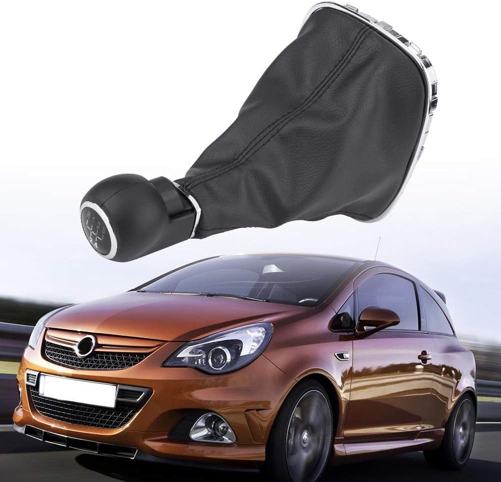 Schaltknauf, 5-Gang-Schaltknauf Für Corsa D Schaltknaufkopf aus Kunststoff