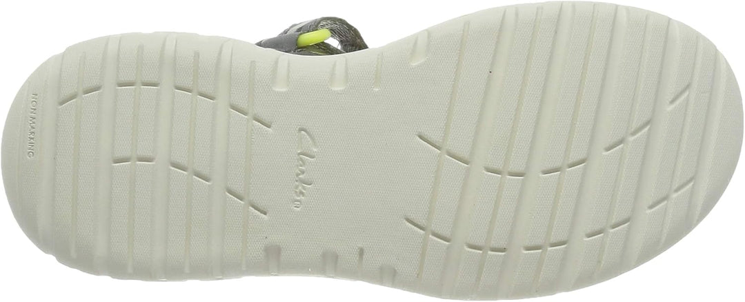 Clarks Jungen Surfing Tide KSandale 34 EU Gelb, 34 EU Gelb