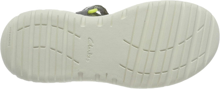 Clarks Jungen Surfing Tide KSandale 34 EU Gelb, 34 EU Gelb