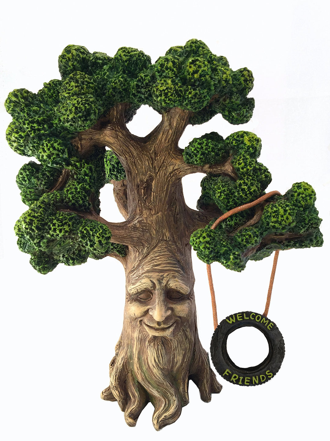 GlitZGlam Fee und Gartengnome Baum- Magische Grossvater Miniatur-Baum mit abnehmbarem im Dunkel flou