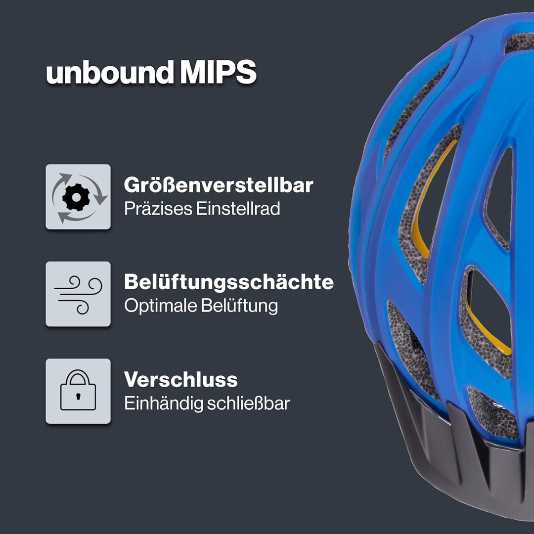 uvex unbound MIPS - sicherer MTB-Helm für Damen und Herren - MIPS-Sysytem - individuelle Grössenanpa