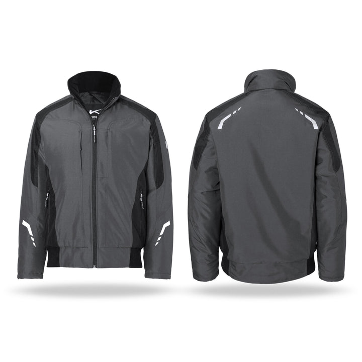 KÜBLER Workwear Unisex Jacket Jacket Classiq Organiq Size 50 in anthracite (pack of 1) S Anthrazit /