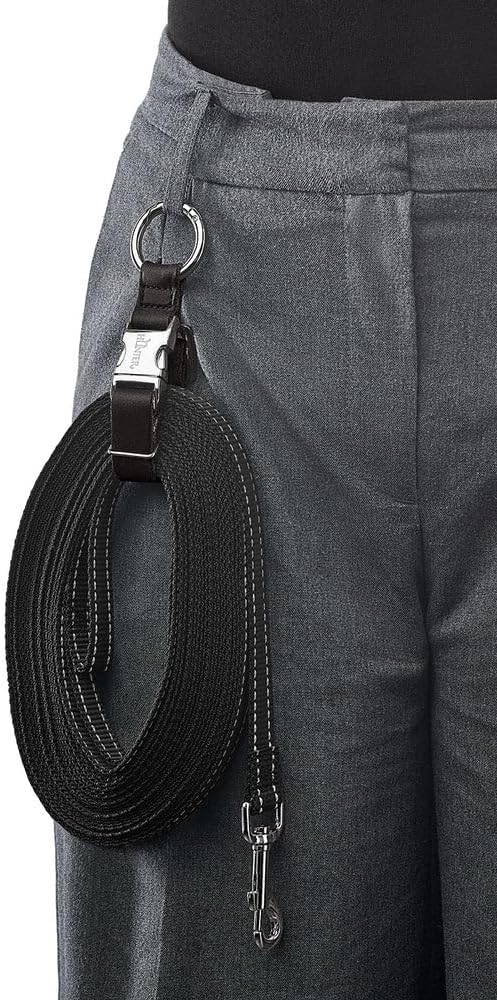 HUNTER Leinenhalter Barrit Grösse one-Size, Farbe Dunkelbraun, dunkelbraun