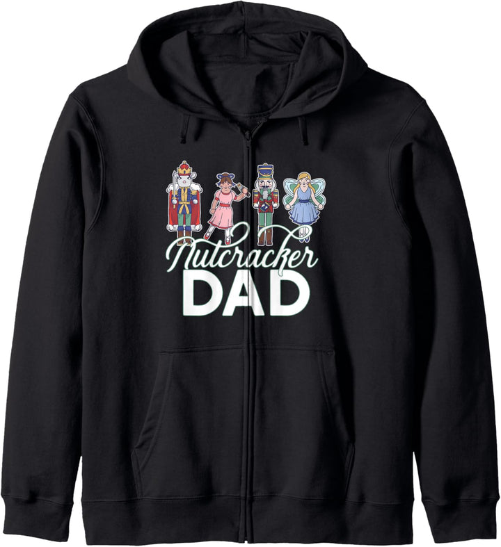 NUTCRACKER DAD! Nussknacker-Ballett Weihnachts Meme Kapuzenjacke