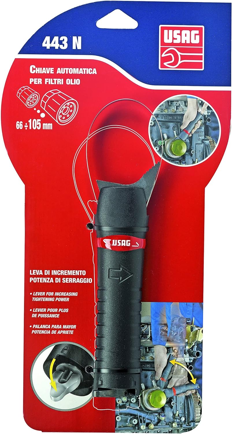 USAG 443 N - Automatisch spannender Ölfilterschlüssel, Automatisch