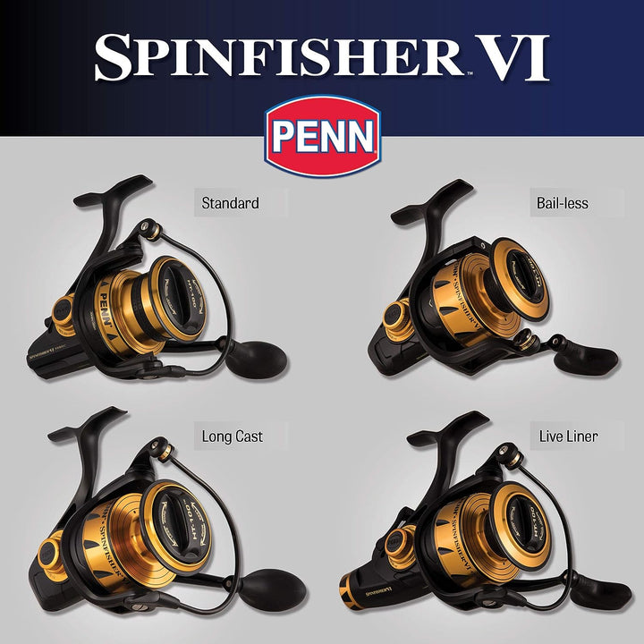 PENN Spinfisher VI Spinnrolle 3500 Spinnrollen