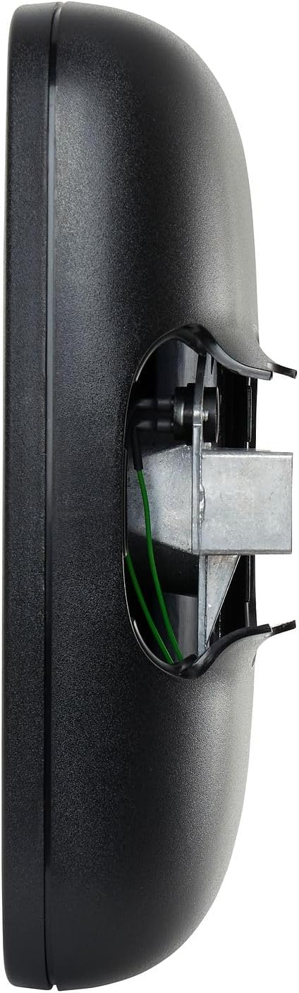 HELLA - Aussenspiegel - 24V - verstellbar - Kunststoffgehäuse - schwarz - Breite: 195mm - Höhe: 336m