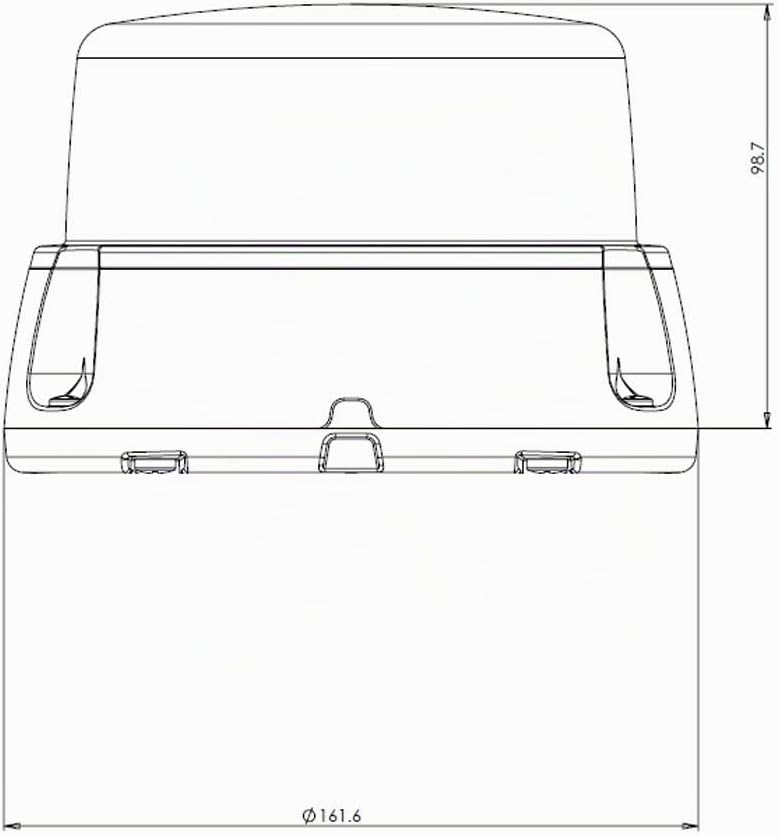 LED-MARTIN® Rundumkennleuchte - bis 250 km/h