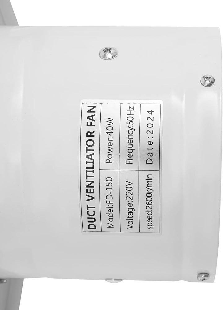 Axialventilator 190 mm 220m³/h Wandlüfter Ventilator Wandmontage Fensterlüfter Abluftgebläse zur Lüf