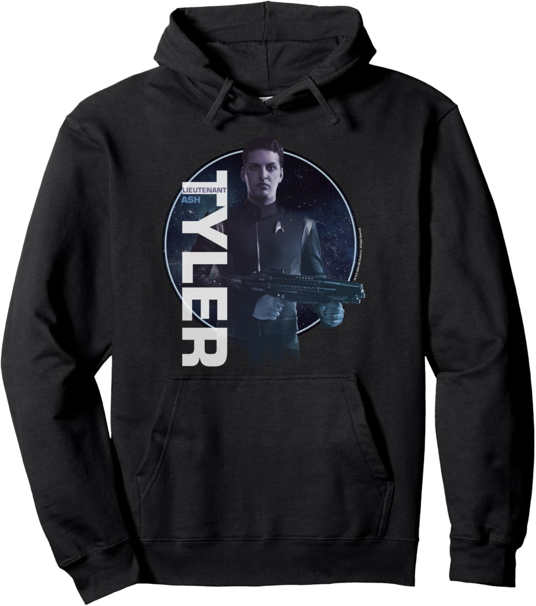 Star Trek Discovery Lieutenant Tyler Galaxy Portrait Pullover Hoodie