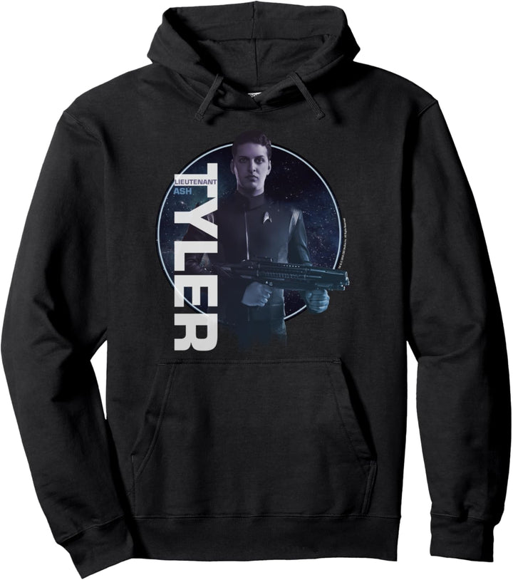 Star Trek Discovery Lieutenant Tyler Galaxy Portrait Pullover Hoodie