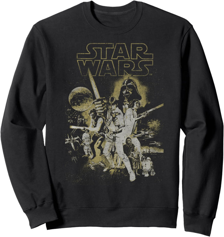 Star Wars Group Shot Poster Reincarnate Sweatshirt