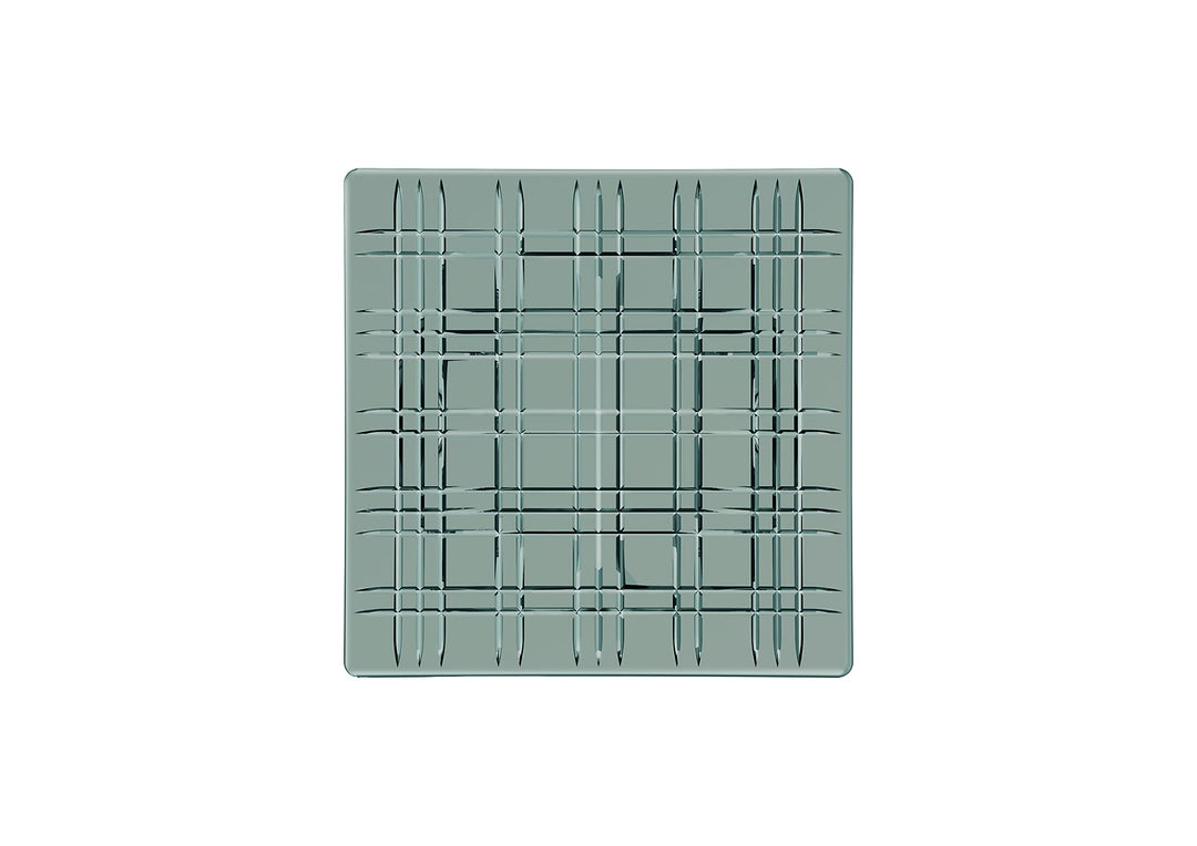 Spiegelau & Nachtmann, Servierplatten-Set, 2-tlg., Quadratisch, Kristallglas, Square, Grösse: 21 cm,