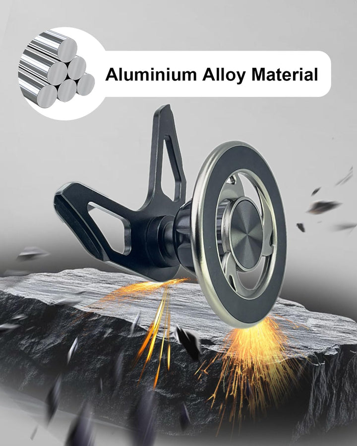 Handyhalterung Auto Lüftung Magnetisch für Audi A1(2011-2019), Aluminiumlegierung Handy Halterung, 3