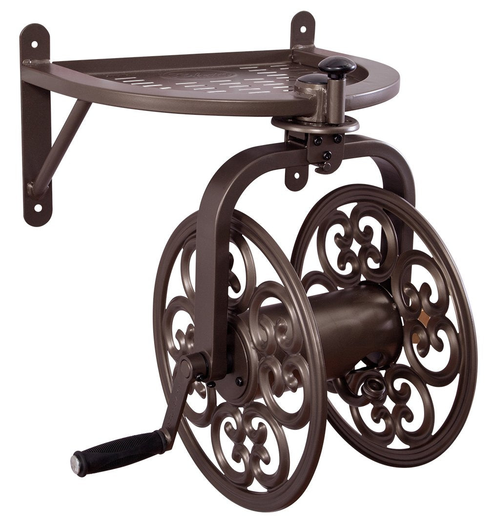 Liberty Garden Products 710 Navigator drehbar Garten Schlauch Spule, hält 125-feet von 5/8 Zoll Schl