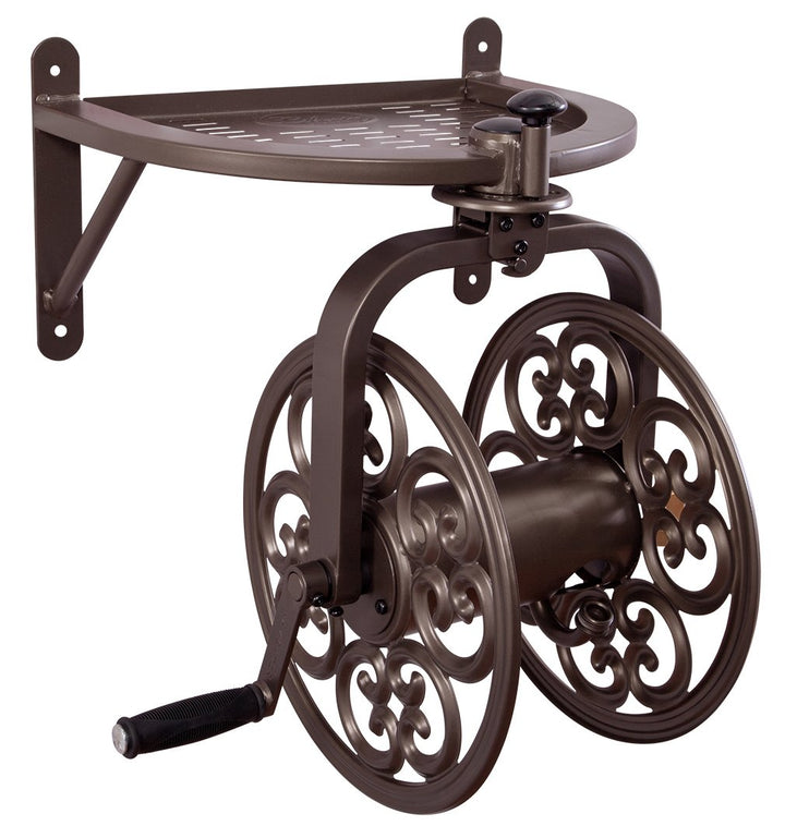 Liberty Garden Products 710 Navigator drehbar Garten Schlauch Spule, hält 125-feet von 5/8 Zoll Schl