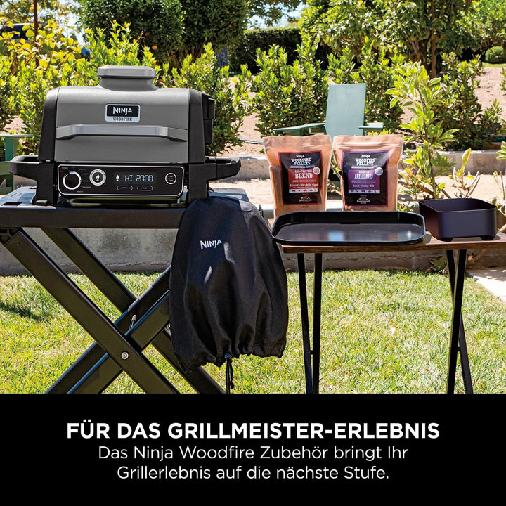 Ninja Woodfire Grillabdeckung für Outdoor Grill OG701 Schwarz Wetterschutz