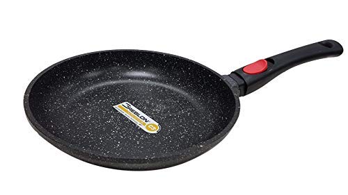 Cflagrant® Pfanne in Steinoptik für alle Herde, auch Induktionsherd, ohne PFOA, Kochen ohne Fett, Gr