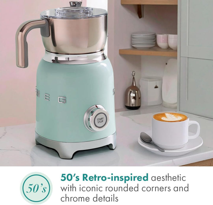 SMEG - Máq. Barista MFF11PGEU, Pastellgrün, Pastellgrün