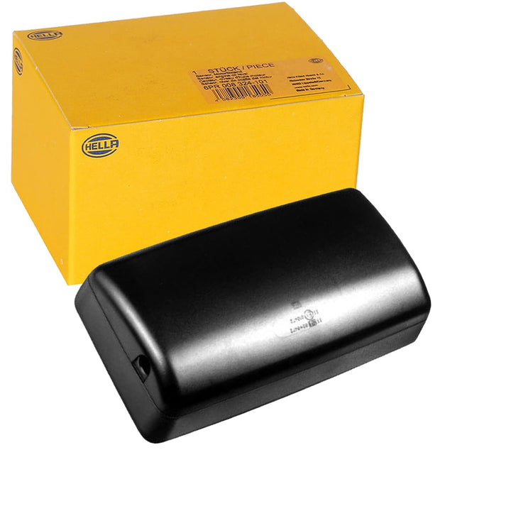 HELLA - Aussenspiegel - 24V - verstellbar - manuell - Kunststoffgehäuse - schwarz - Breite: 206mm -