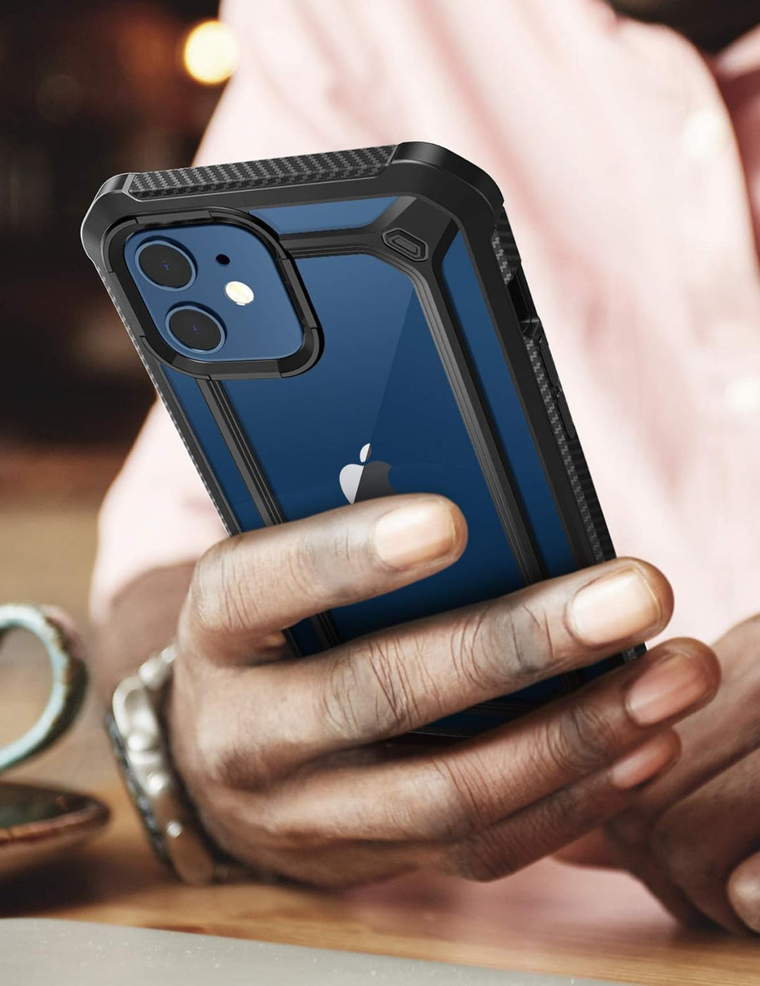 SUPCASE Transparent Hülle für iPhone 12 mini (5.4") Handyhülle 360 Grad Case Bumper Schutzhülle Cove