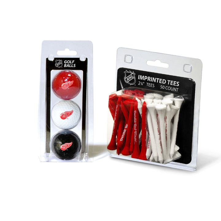 Team Golf Golfbälle mit NHL-Logo, 3 Stück & 6,5 cm (2 3/4 Zoll) Regulierung (50 Stück) – Ballfarben