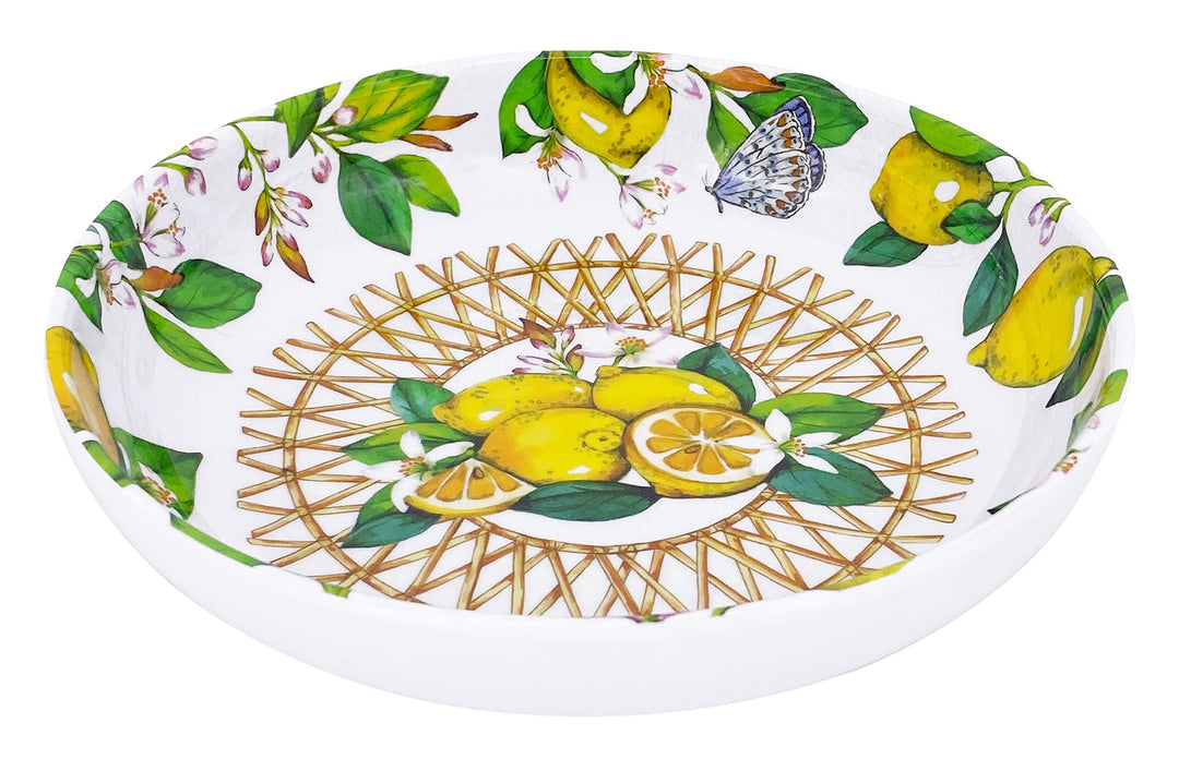 Les Jardins de la Comtesse - Suppenteller ideal als Suppenteller oder Nudeln – Melamin – Capri – Ø 2