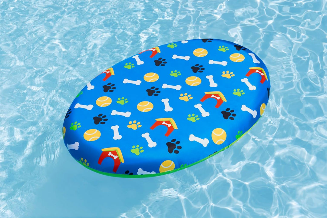 Bestway Luftmatratze Pfote für Haustiere, 142 x 95 x 17 cm, 45 kg Belastbarkeit, strapazierfähiges P