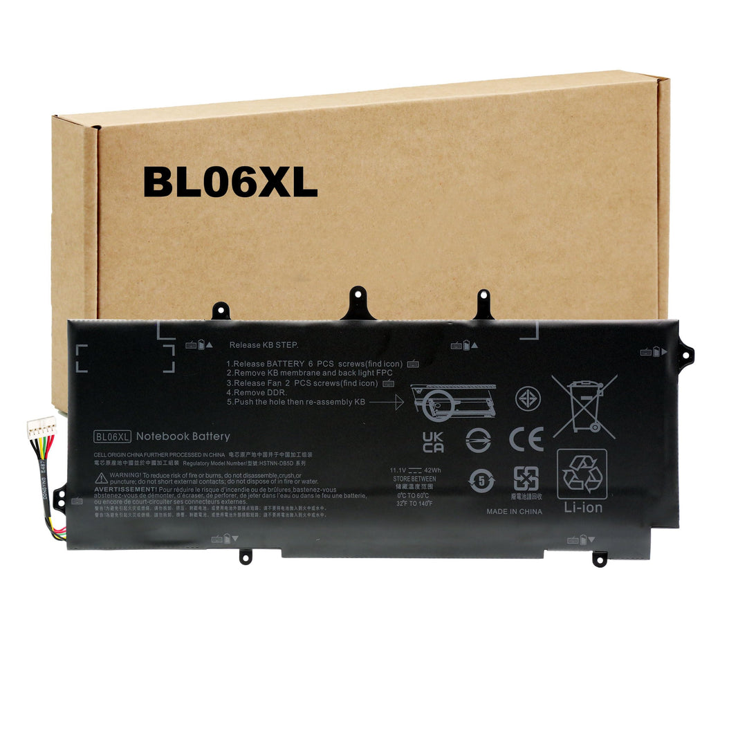 BLESYS Laptop Akku für HSTNN-W02C 722297-001 722236-171 722236-1C1 722236-2C1 722297-005 722236-271