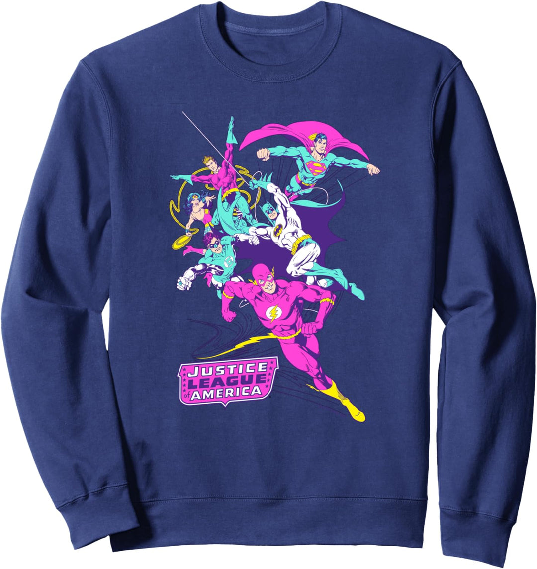 Justice League Colorful League Sweatshirt