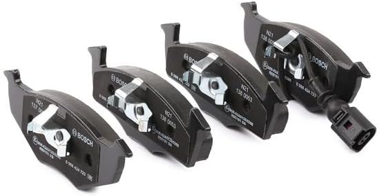 Bosch BP434 Bremsbeläge - Vorderachse - ECE-R90 Zertifizierung - vier Bremsbeläge pro Set