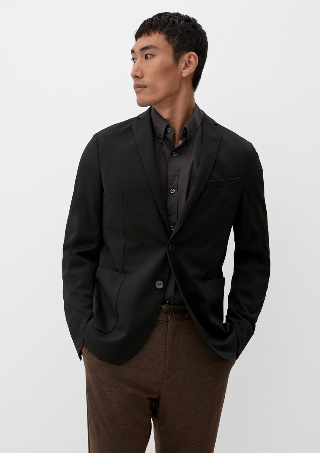 s.Oliver Black Label Herren 10.3.20.15.153.2119563 Blazer 52 9999 Schwarz, 52 9999 Schwarz