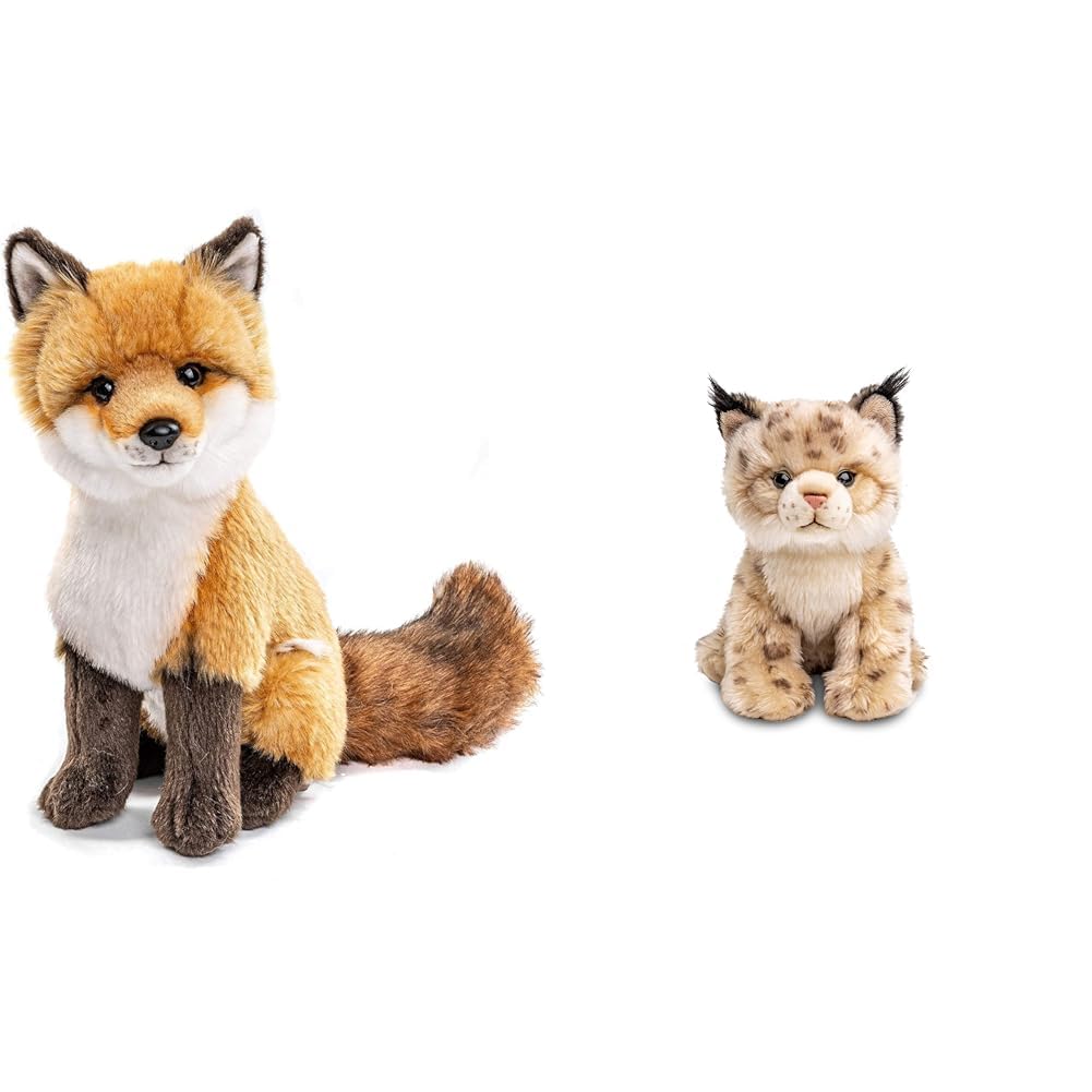Uni-Toys - Rotfuchs klassisch - 27 cm (Höhe) - Plüsch-Fuchs, Waldtier - Plüschtier, Kuscheltier & -