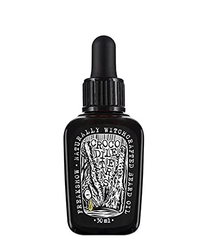 Pan Drwal FREAK SHOW Beard Oil - Naturally Witchcraftet Crocodile Tears | Bartöl mit Duft: süsser Ba