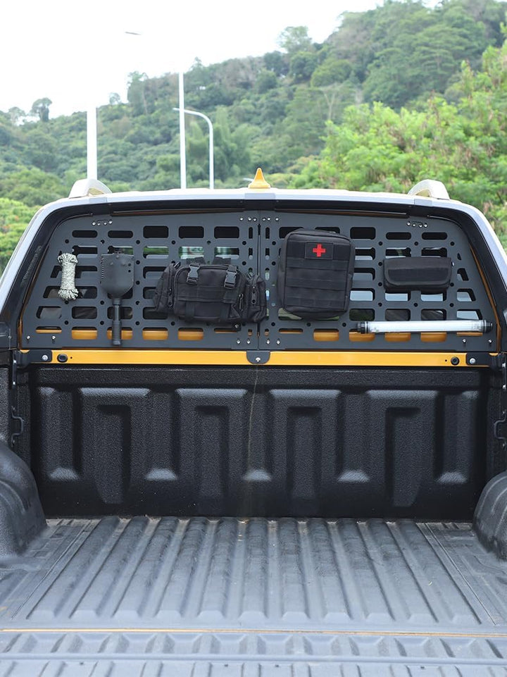 Auto Heckscheibe Storage Molle Panel Geeignet für Ford Ranger 2023 2024,Heckscheibe Werkzeug Aufhäng