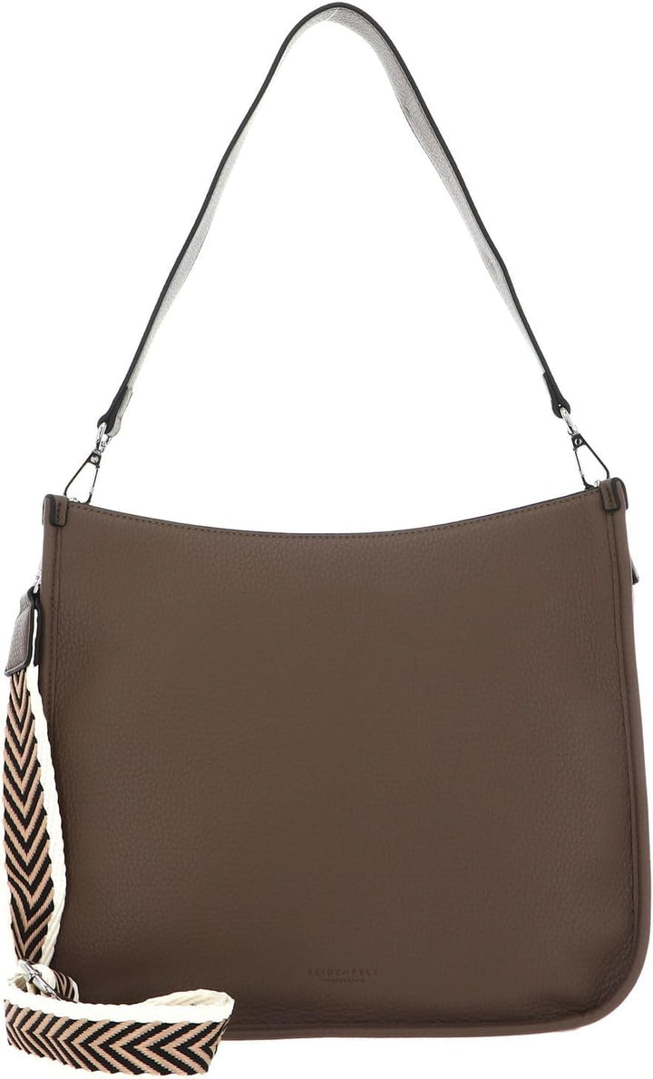Seidenfelt Dale - Hobo Schultertasche 31 cm Almond Grey, Almond Grey