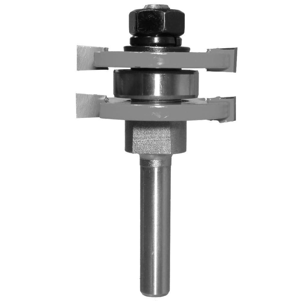 HM Federfräser 6,35 mm Ø 41 mm Schaft 8 mm Scheibenfräser Holzfräser Fräser