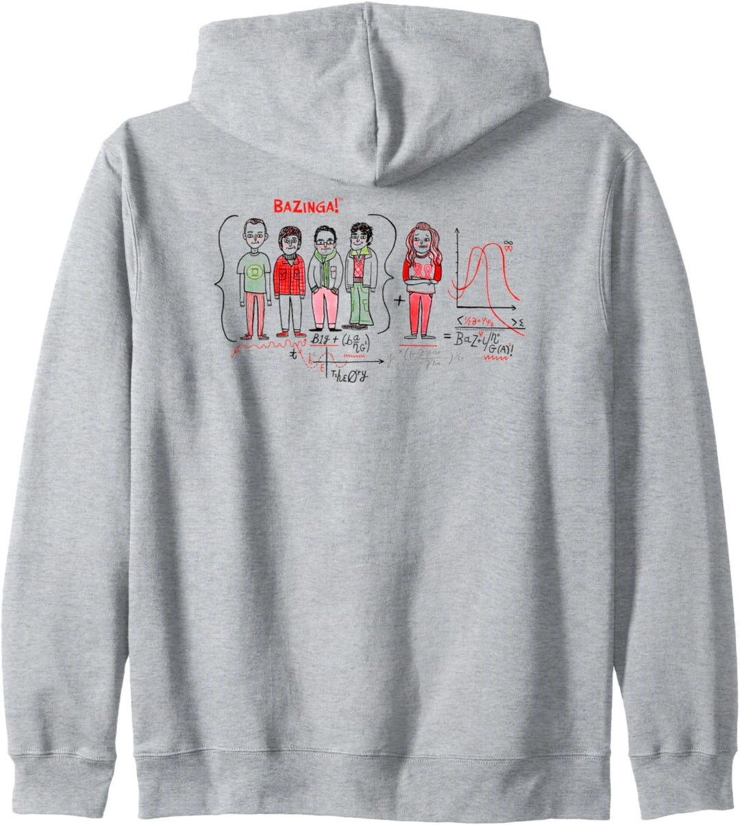 The Big Bang Theory Bazinga Equation Kapuzenjacke