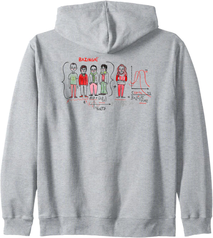 The Big Bang Theory Bazinga Equation Kapuzenjacke