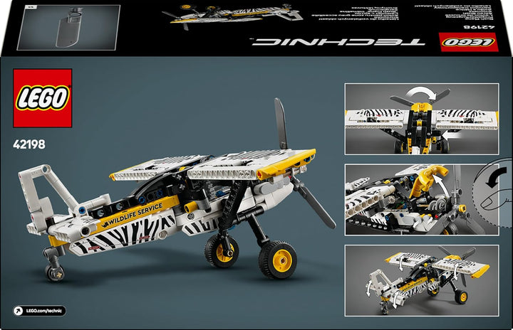 LEGO Technic Propellerflugzeug, Baubares Flugzeug Spielzeug für Kinder, Geschenk für Jungen und Mädc