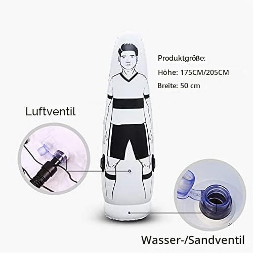 Freistoss Dummies 1.75m Fussball Kinder Erwachsene Fussballtraining Fussball Dummy Boxsack, Torwart